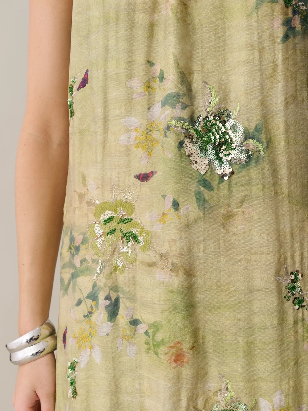 Few Moda o.p.t. Naia Elegant Floral Maxi Dress in Mariposa - Picture 6 of 8